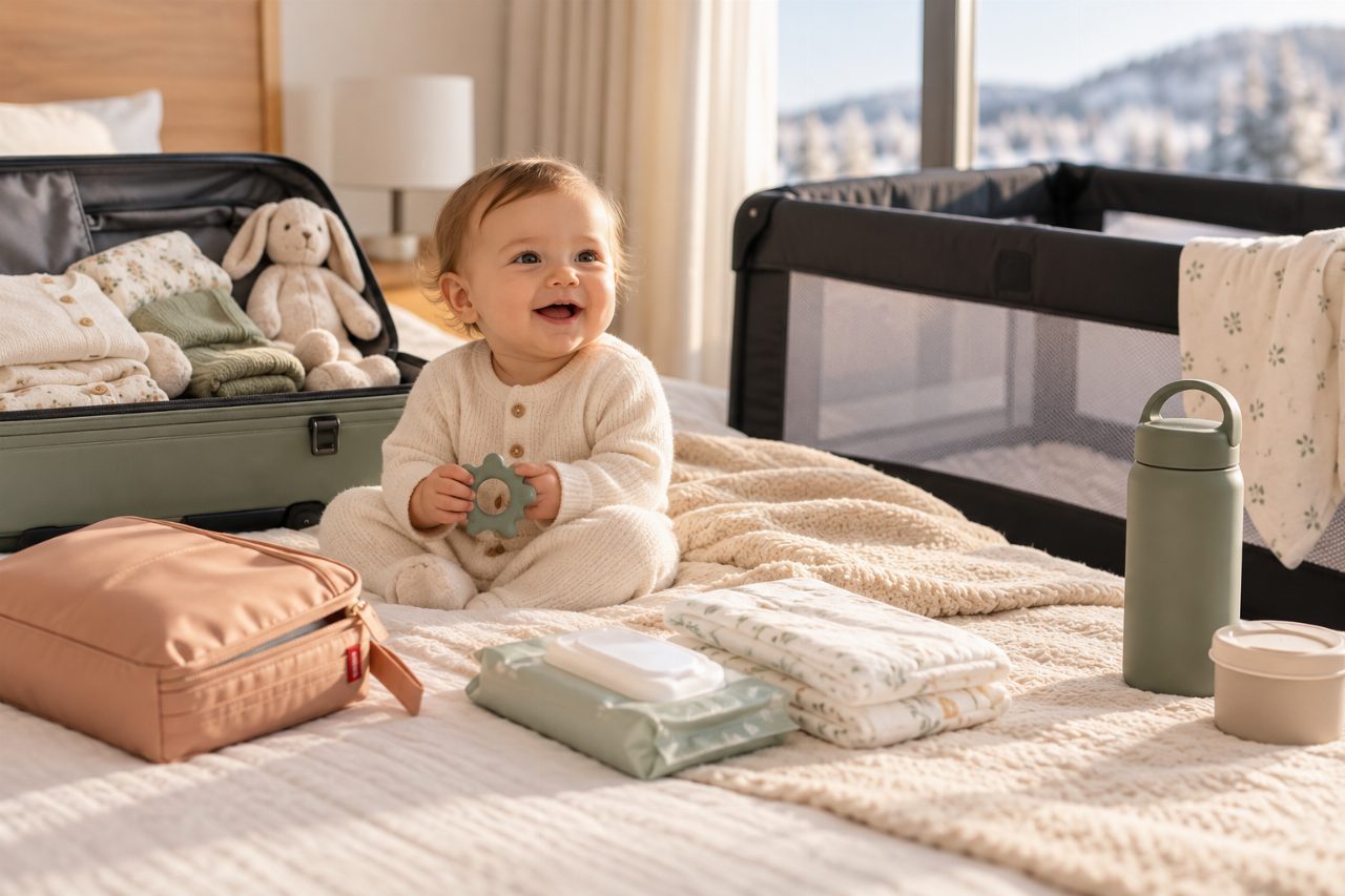 Holiday Travel With a Baby: What to Pack for an Overnight Visit